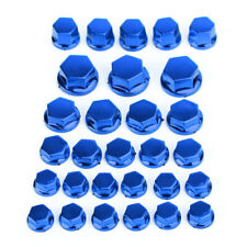 30 Screw Cap Cover Hexagon Socket For Suzuki Motorcycle Moped Scooter Blue T9