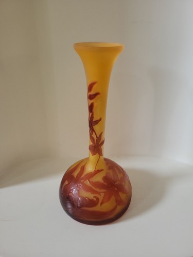 Antique emile galle red - antique,