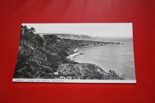 QE II ,  Postcard 1950's, Swanage , The Two Bays , Dorset