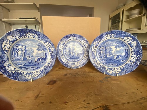 Blue italian spode - blue,