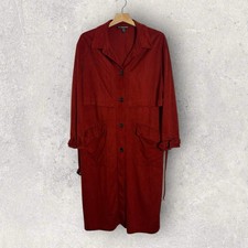 Zara TRF Outerwear Russet Red