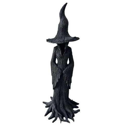 Halloween witch statue - halloween,