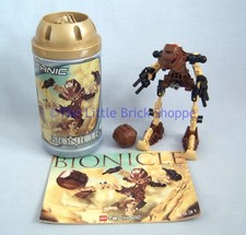 Rare LEGO Bionicle 8531 Toa Mata POHATU - Boxed and complete with instructions