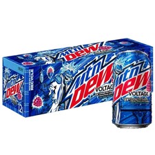 mountain dew voltage full case of 12 can mtn 355ml usa