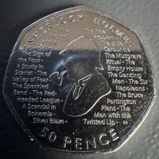 Sherlock Holmes 50p Fifty