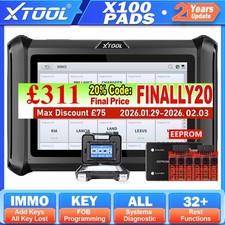 🔥XTOOL X100 PADS IMMO & Car