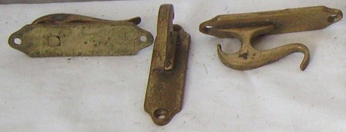 Vintage brass cleats 3 - cleats, –