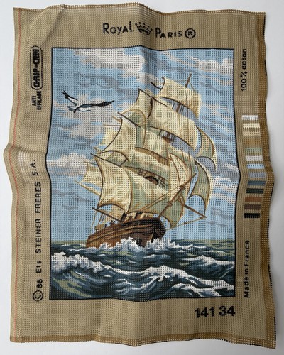 Ship tapestry canvas 141 - 141, 34
