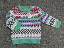 BNWT CATH KIDSTON RACING CAR JUMPER AGE 12-18 MONTHS