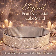 Pearl & Real Crystal Wedding