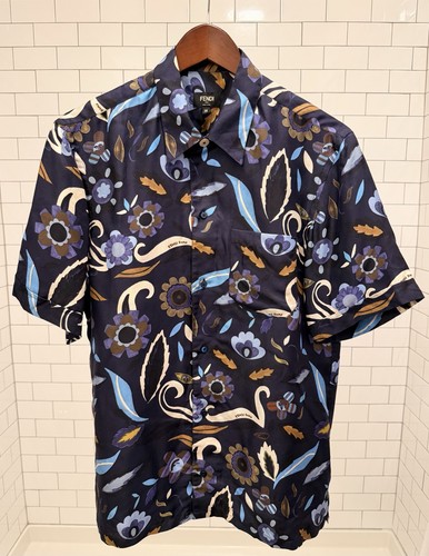 Fendi silk shirt men - shirt, men’s