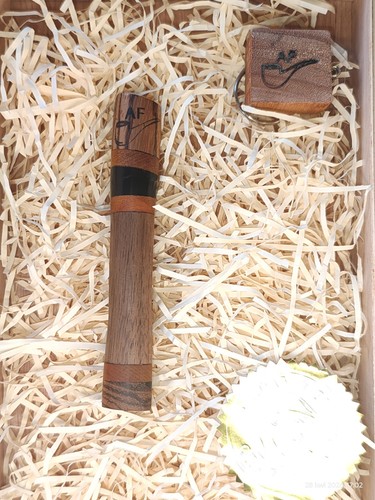 Handmade pipe tamper exotic - handmade,