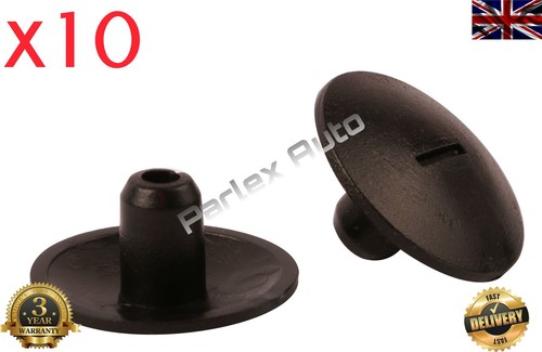 10x plastic trim - 10x, screw