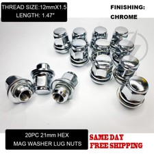 20pc jaguar oem factory chrome - 20pc,