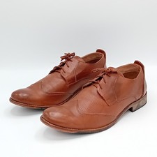 Lotus Oxford Shoes Size 12 Mens Tan Brown Leather Lace-up FLT30-EP