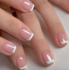 24pcs luxurious glossy short - 24pcs,