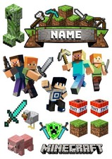 Minecraft Personalised Edible