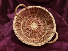 Vintage Round Woven Wicker 2