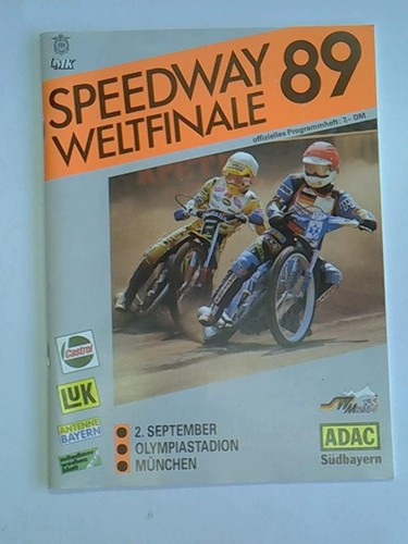 Speedway weltfinale 89 - speedway,