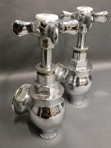 Chrome globe taps fully - chrome,