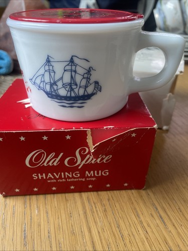 Vintage old spice - old, mug