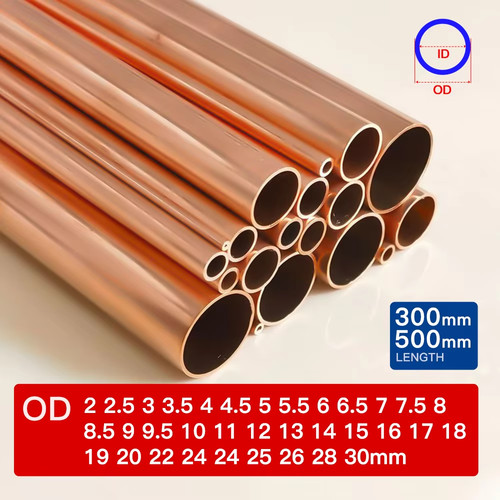 Copper pipe wall - pipe, 0.5