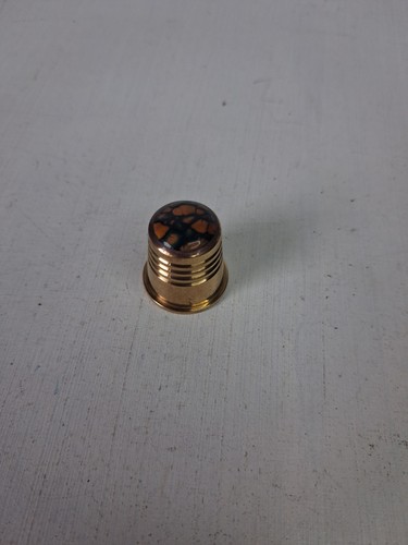 Vintage brass thimble - vintage,