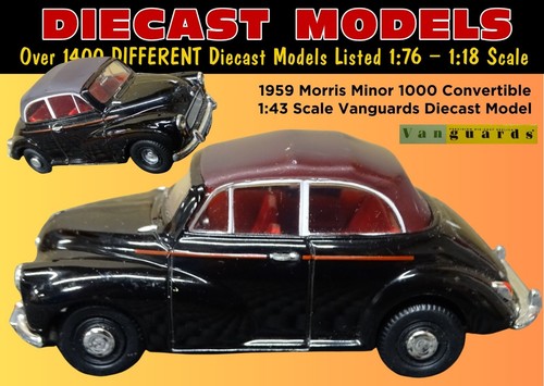 Black morris minor 1000 - black,