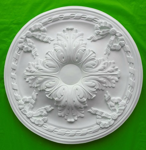 Plaster ceiling rose acanthus - plaster,
