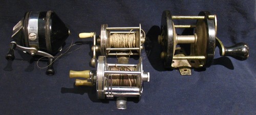 Vintage fishing reels - fishing, reels~badger