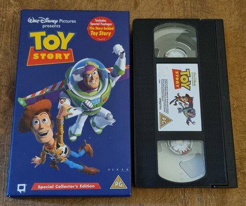 Toy story vhs disney pixar - story,