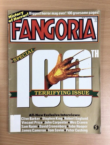 Fangoria 100th issue march - fangoria,