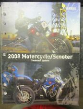 2008 YAMAHA MOTORCYCLE AND SCOOTER TECHNICAL UPDATE OEM MOPED MX ENDURO