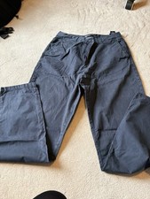 M&S Navy Chinos Ladies 10 Long