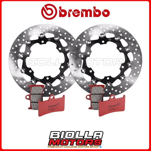 Kit pads discs - kit, brembo