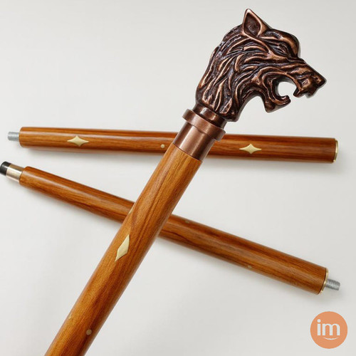 Handmade wolf head - handmade,