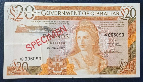 Scarce gibraltar 1975 - £20,