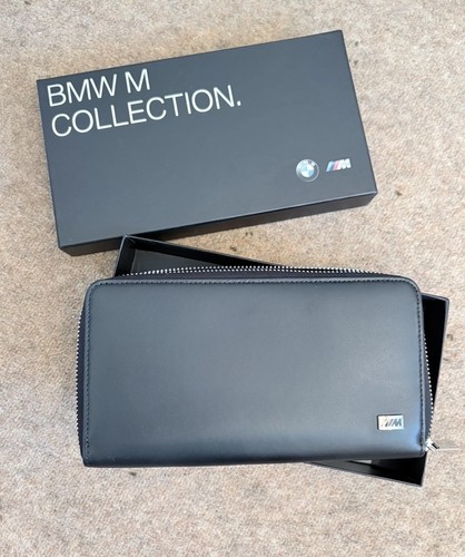 Bmw leather wallet with - bmw,