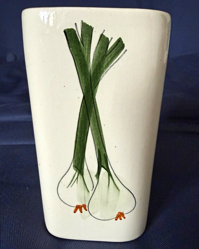 Vintage spring onion ceramic - vintage,