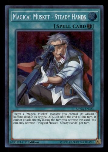 Yugioh magical musket - magical, steady