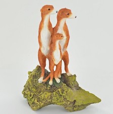 Meerkat Family Animal Figurine