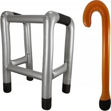 1x Inflatable Walking Frame - Blow Up Novelty Present Gift Kids Party Old