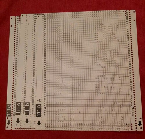 Passap pfaff punchcards - pfaff, deco
