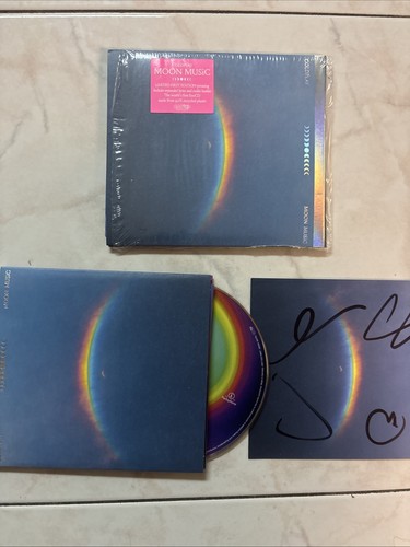 Coldplay moon music signed - coldplay, cd