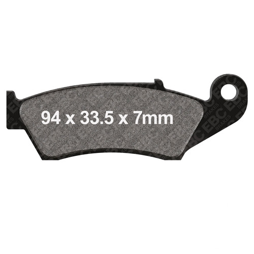 Brake pads sinter - brake, mx-s
