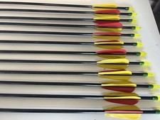 X12 Black Green Arrows Archery Now Hunting 73cm And 78.5cm