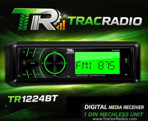 Tracradio 24v tractor - 12/24v,