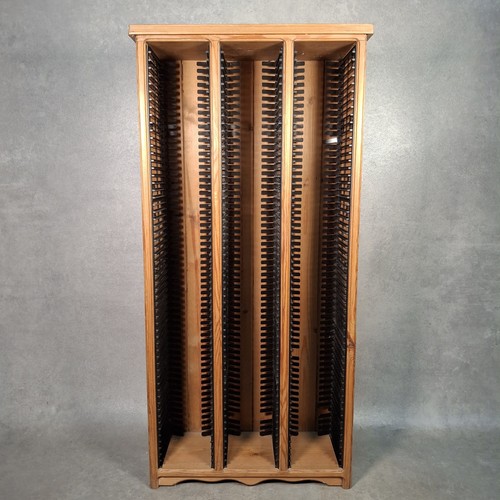 Wooden storage cabinet - cd,