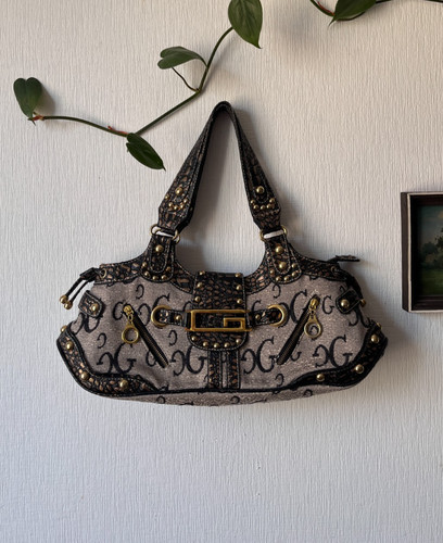 Vintage monogram guess bwown - ,