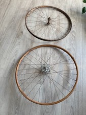 Vintage Early 20th Century Wooden Bicycle Wheels – Fairbanks-Boston / Honoré Fos